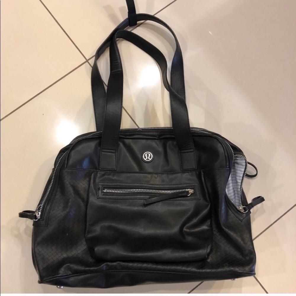 Lululemon Black Yoga Bag